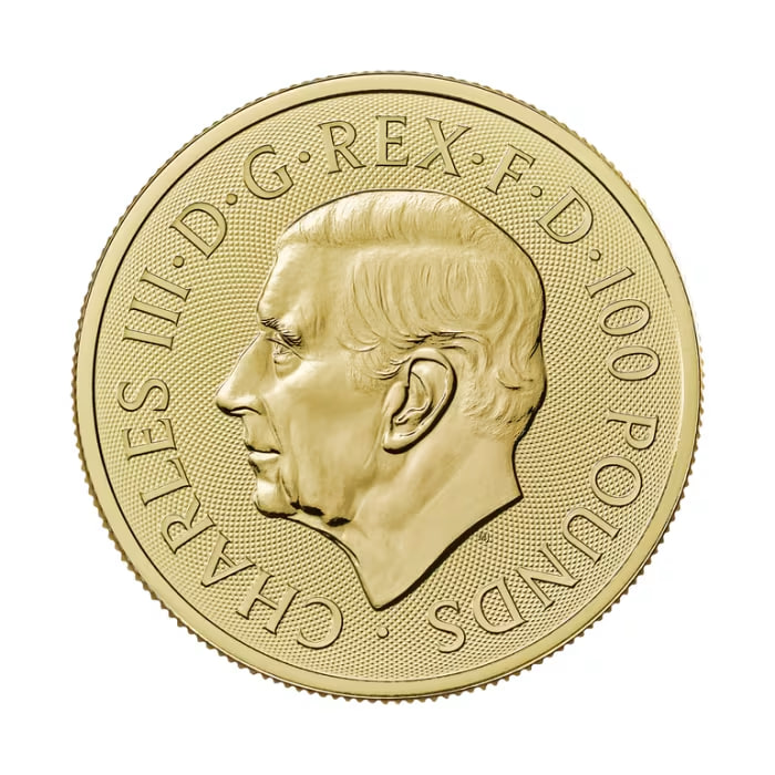 2025年 英国 ゴシック・ホラーシリーズ — 吸血鬼ドラキュラ伯爵 .9999 純金製 1オンス金貨